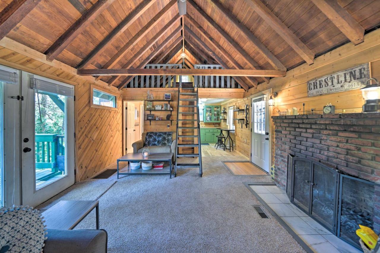Crestline Cabin About 1 Mi To Lake, Town, Trails! Villa Ngoại thất bức ảnh